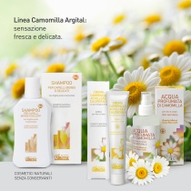 Kamomillashampoo 250ml + Kamomillavoide 50ml + Kamomillavesi 125ml